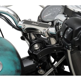 2" Biltwell Riser Thunder poliert mit Teilegutachten für 1" Zoll Lenker