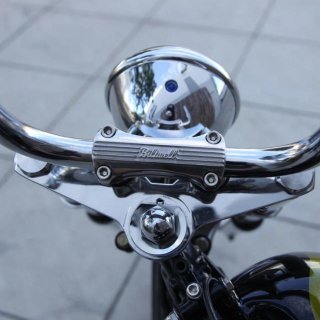 2" Biltwell Riser Thunder poliert mit Teilegutachten für 1" Zoll Lenker