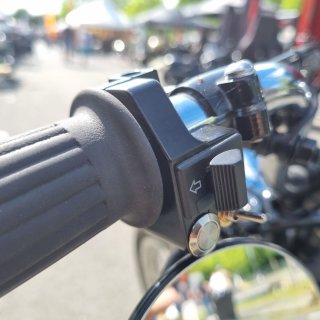 Handlebar switch MiniCustom for 22 mm bars, black