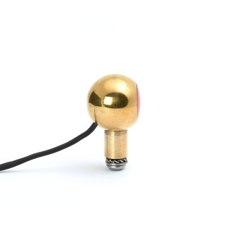 KlassikKustoms Mini Cyclops Rücklicht brass