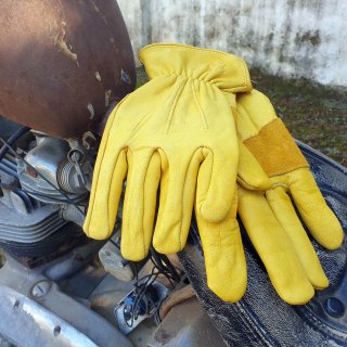 Rider Gloves Cowhide Leather L