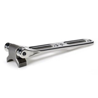 Blitwell solo seat hinge polished stainless steel