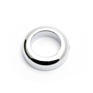 Chrome Handlebar Grip Ring 22mm