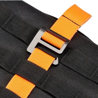 Biltwell Exfil-0 2.0 tool bag black/orange