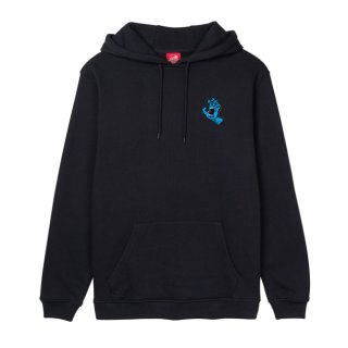 Santa Cruz "Screaming Hand" Chest Hoodie schwarz