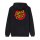 Santa Cruz Dot Chest Logo Hoodie schwarz