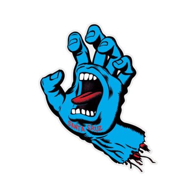 Santa Cruz "Screaming Hand" Sticker